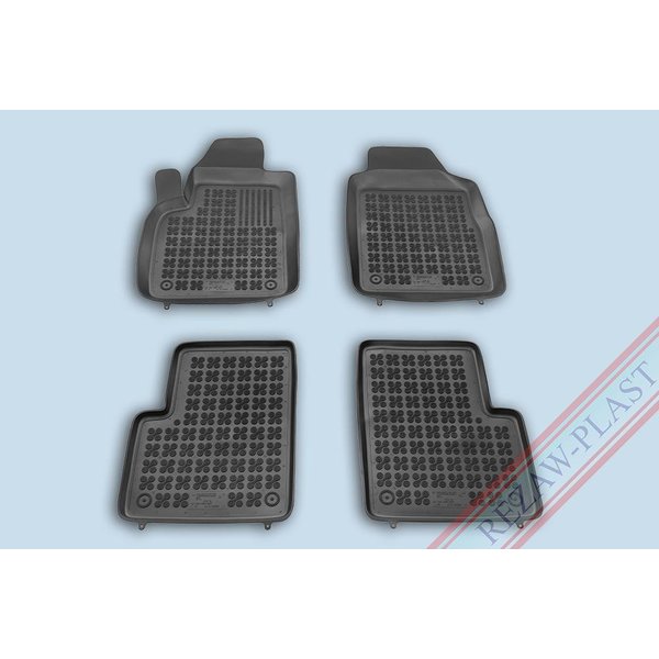 Original Fiat Befestigung Passgenaue Gummimatten Für Fiat 500 - Maluch Premium Autozubehör Gummimatte Fiat