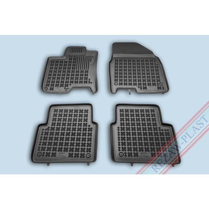 Rezaw Plast Gummi Fußmatten für Nissan Qashqai+2