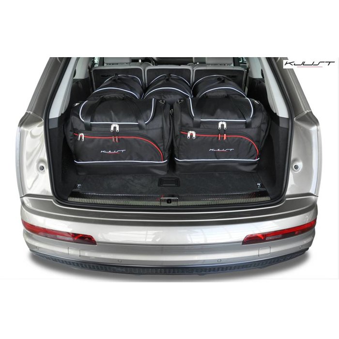 Maßgefertigtes Reisetaschen Set für Audi Q7 II - Maluch Premium