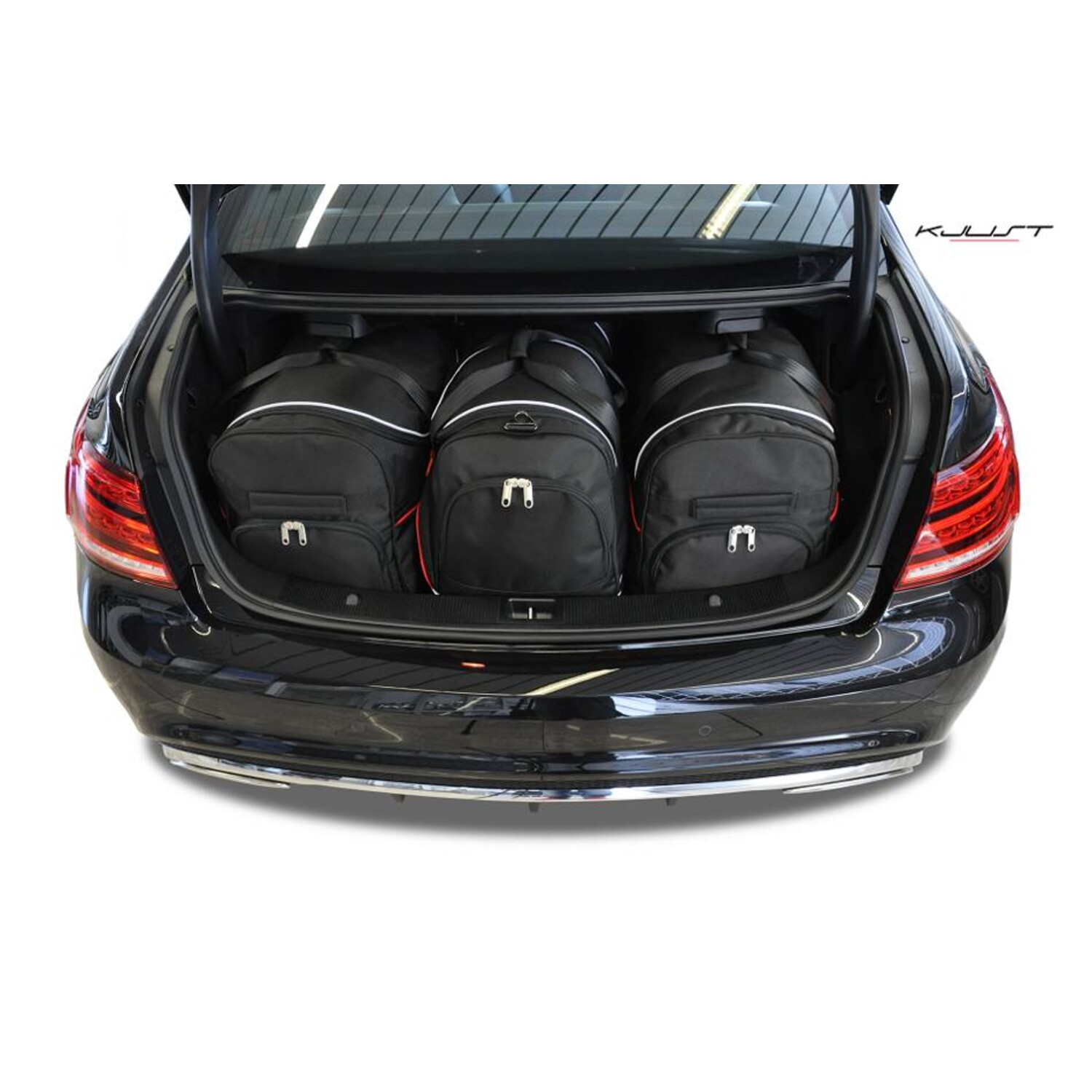 Maßgefertigtes Reisetaschen Set für Mercedes E W212 - Maluch Premium  Autozubehör