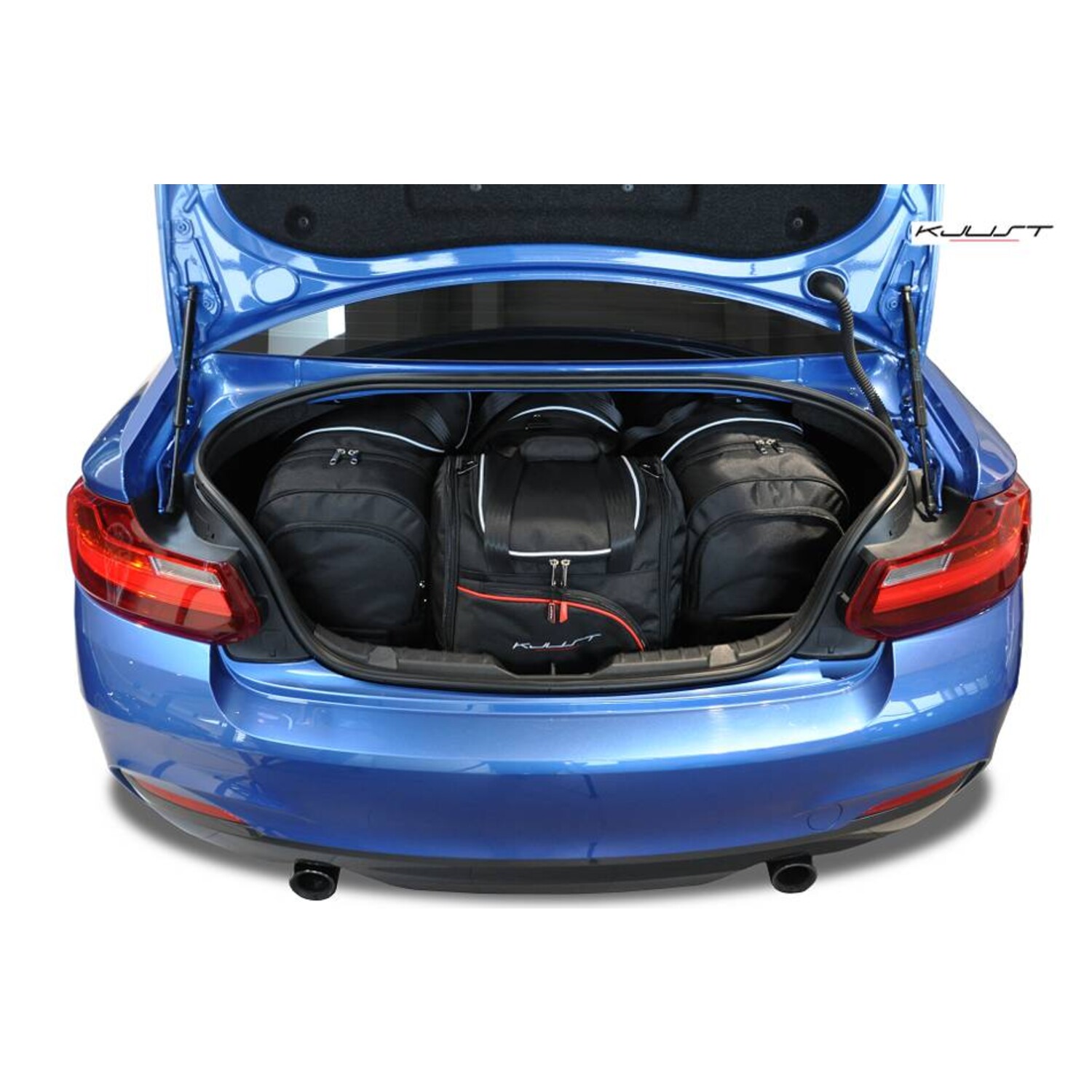 Maßgefertigtes Reisetaschen Set für BMW 2 Coupe - Maluch Premium Autozubehör