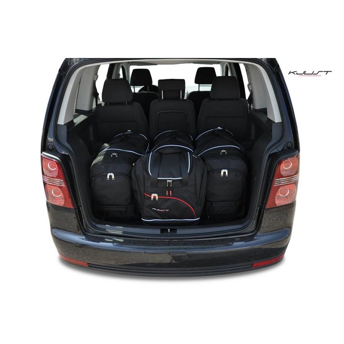 Maßgefertigtes Reisetaschen Set für Volkswagen Touran I - Maluch Premium  Autozubehör