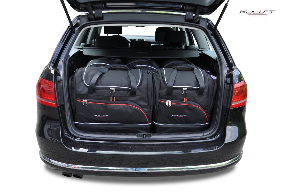 Maßgefertigtes Reisetaschen Set für VW Passat Variant B7 - Maluch