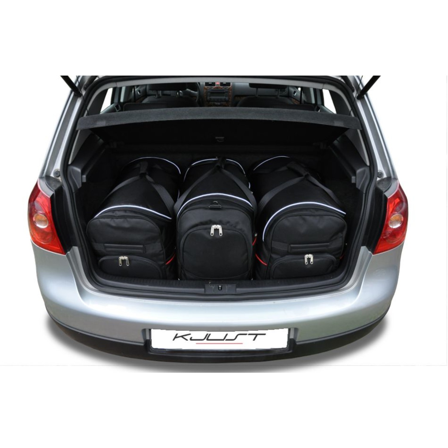 Maßgefertigtes Reisetaschen Set für Volkswagen Golf V - Maluch Premium  Autozubehör