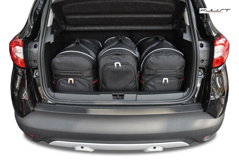 Maßgefertigtes Reisetaschen Set für Renault Captur - Maluch Premium  Autozubehör
