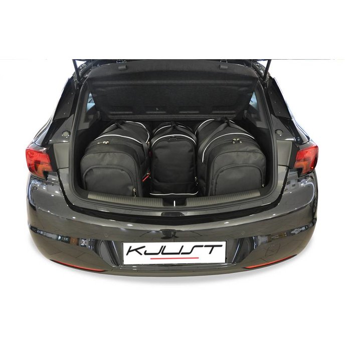 Maßgefertigtes Reisetaschen Set für Opel Astra K - Maluch Premium  Autozubehör