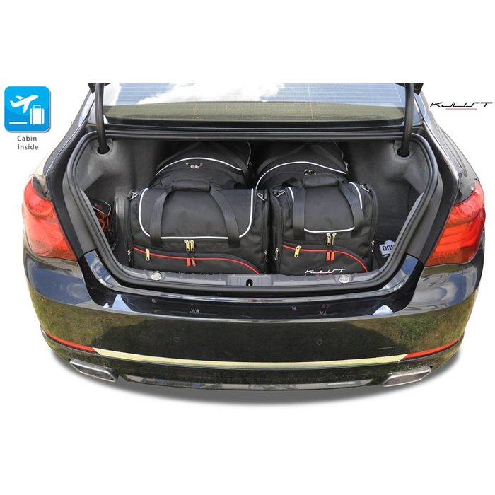 Maßgefertigtes Reisetaschen Set für BMW 7 F01 - Maluch Premium Autozubehör