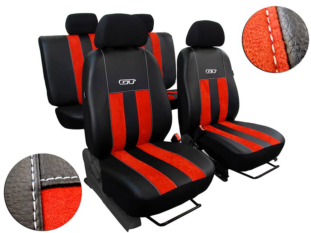 Universal Sitzbezug GT aus ECO Leder & Alcantara - Maluch Premium  Autozubehör