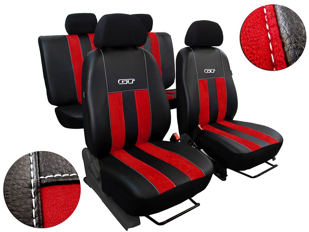 Universal Sitzbezug GT aus ECO Leder & Alcantara - Maluch Premium  Autozubehör