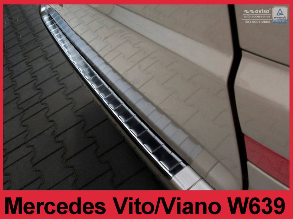 Schutzleiste Ladekante ABS Mercedes W639 Vito Viano - VANSHOPE