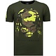 Predator - Rhinestone T-shirt - Groen