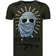 Freedom Fighter - Rhinestone T-shirt - Groen