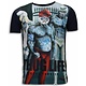 Thug Life - Digital Rhinestone T-shirt - Navy
