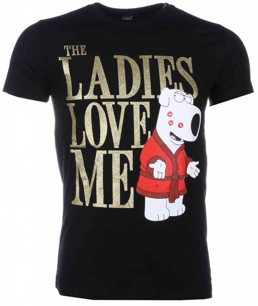 Mascherano T Shirt The Ladies Love Me Print Zwart mascherano kopen in de aanbieding Mascherano T Shirt The Ladies Love Me Print Zwart mascherano kopen in de aanbieding