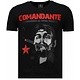 Che Guevara Comandante - Rhinestone T-shirt - Zwart