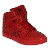 Cash Money Heren Schoenen - Heren Sneaker High - Touch Red Black