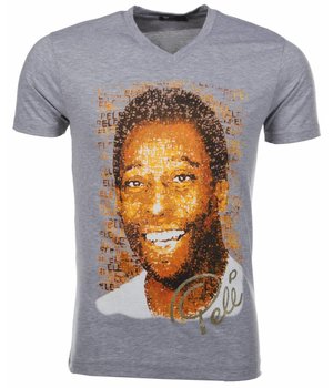 Local Fanatic T-shirt Pele - Grijs