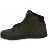 Cash Money Heren Schoenen - Heren Sneaker High - Jailor Khaki