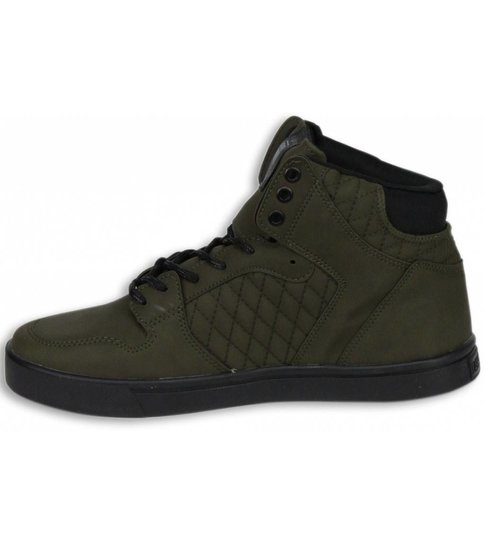 Cash Money Heren Schoenen - Heren Sneaker High - Jailor Khaki