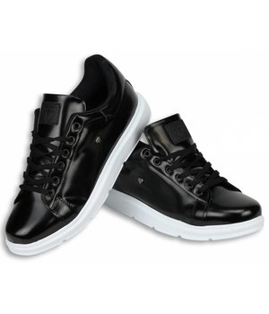 Cash Money Heren Schoenen - Heren Sneaker Skool Low - Zwart