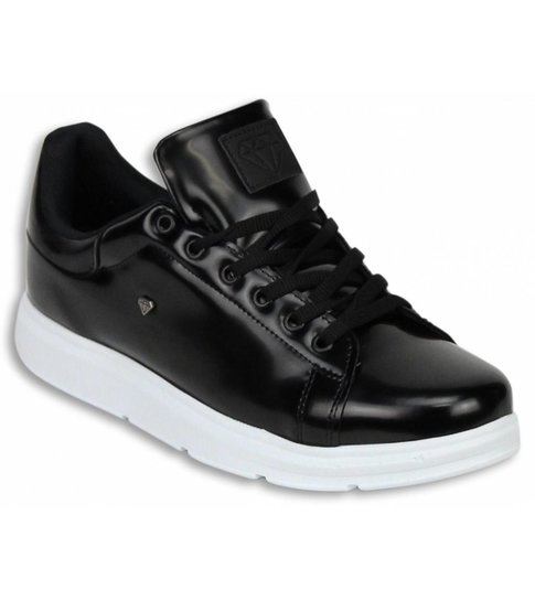 Cash Money Heren Schoenen - Heren Sneaker Skool Low - Zwart