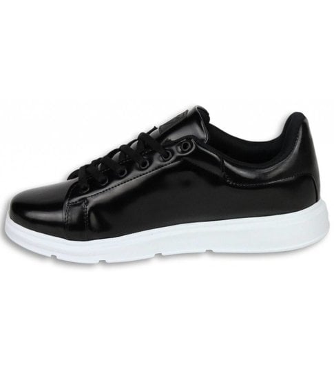 Cash Money Heren Schoenen - Heren Sneaker Skool Low - Zwart