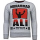 Muhammad Ali - Rhinestone Sweater - Grijs