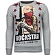 Marilyn Rockstar - Rhinestone Sweater - Grijs