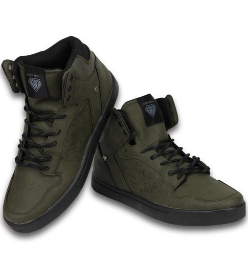 Cash Money Heren Schoenen - Heren Sneaker High - Touch Khaki