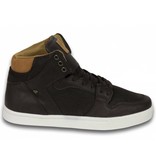 Cash Money Heren Schoenen - Heren Sneaker High - Vintage Choco