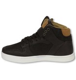 Cash Money Heren Schoenen - Heren Sneaker High - Vintage Choco