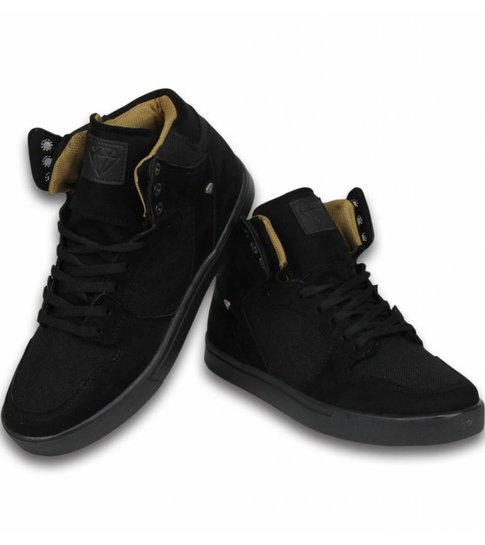 Cash Money Heren Schoenen - Heren Sneaker High - Riff Black