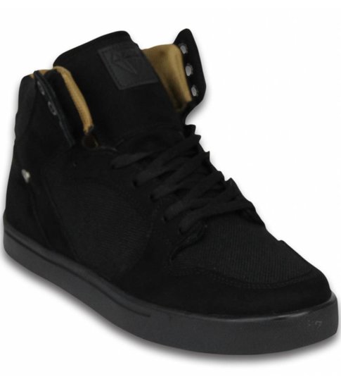 Cash Money Heren Schoenen - Heren Sneaker High - Riff Black