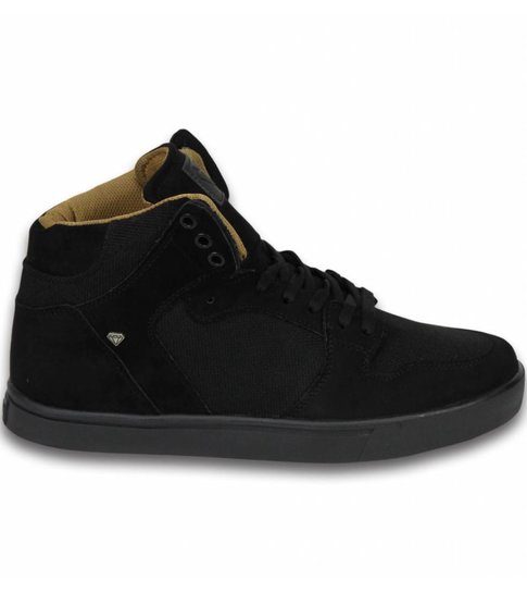 Cash Money Heren Schoenen - Heren Sneaker High - Riff Black