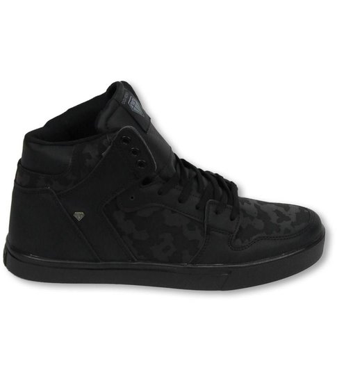 Cash Money Heren Schoenen - CMS13 - Army Full Black