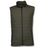 Y chromosome Bodywarmer Heren - Casual Bodywarmer - Groen