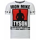 Iron  Mike Tyson - Rhinestone T-shirt - Wit