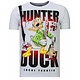 Hunter Duck - Rhinestone T-shirt - Wit
