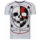 God Of War - Rhinestone T-shirt - Wit