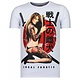 Killer Bitch - Rhinestone T-shirt - Wit