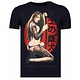 Killer Bitch - Rhinestone T-shirt - Navy
