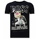 Billionaire Boss - Rhinestone T-shirt - Navy