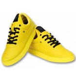 Cash Money Heren Schoenen - Heren Sneaker Low Beehive  Yellow - Geel