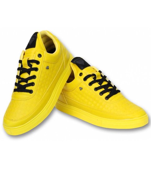 Cash Money Heren Schoenen - Heren Sneaker Low Beehive  Yellow - Geel