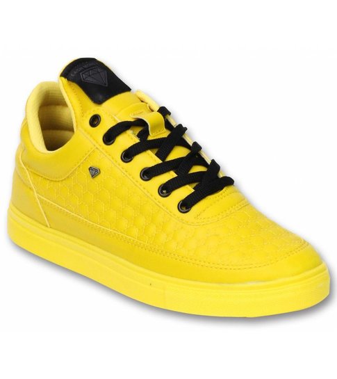 Cash Money Heren Schoenen - Heren Sneaker Low Beehive  Yellow - Geel