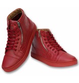 Sixth June Heren Schoenen - Heren Sneaker High Heel - Devil Red