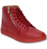 Sixth June Heren Schoenen - Heren Sneaker High Heel - Devil Red