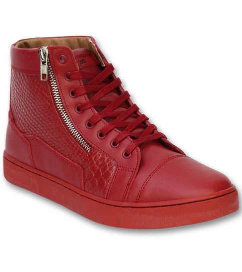 Sixth June Heren Schoenen - Heren Sneaker High Heel - Devil Red