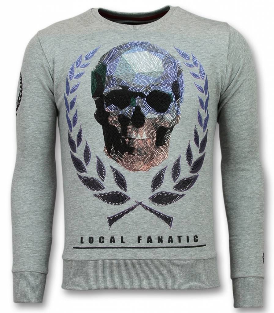 Verbazingwekkend Doodskop Trui | Skull Truien Heren | Sweaters Mannen | - Style Italy BE-22