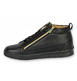 Cash Money Heren Schoenen - Heren Sneaker Bee Black Gold - CMS98 -Zwart